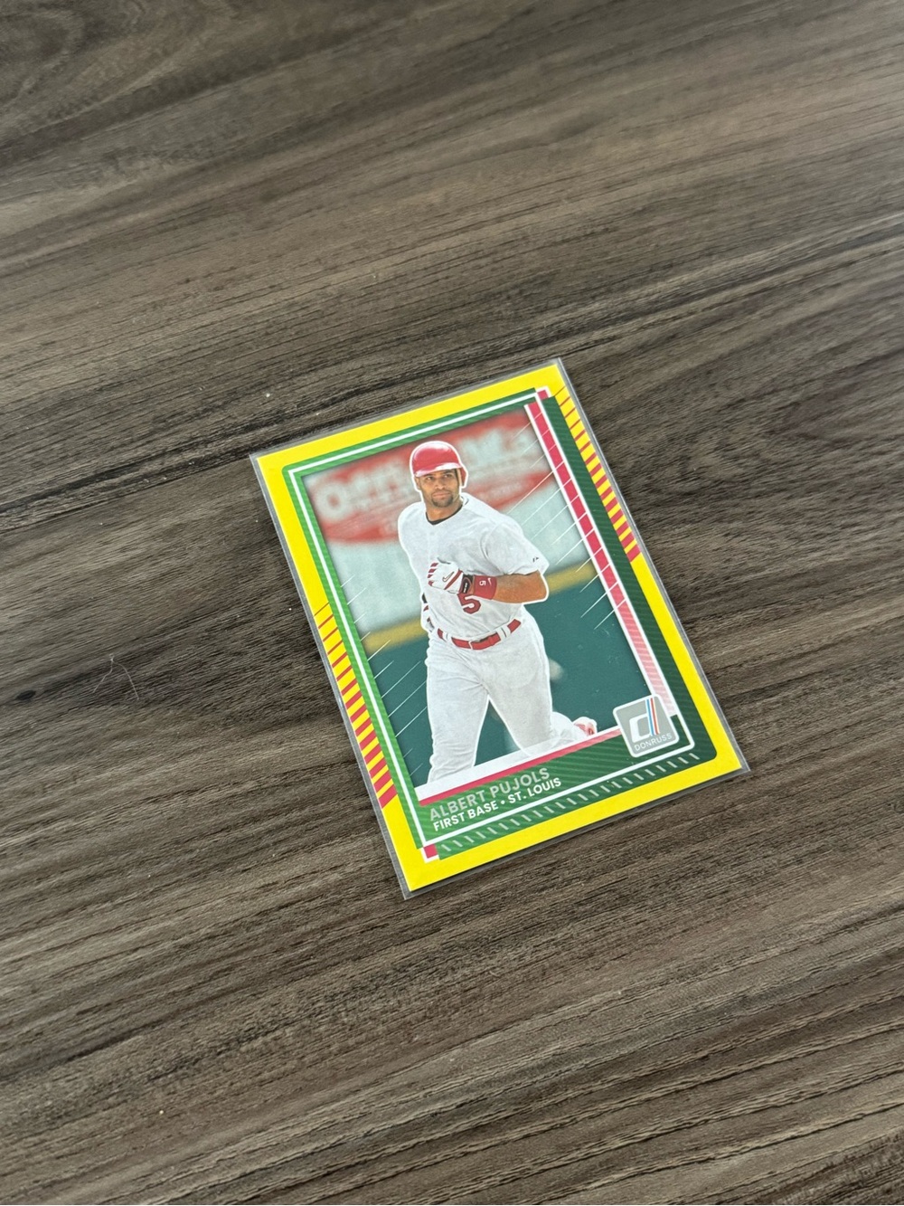 Albert Pujols Baseball Card